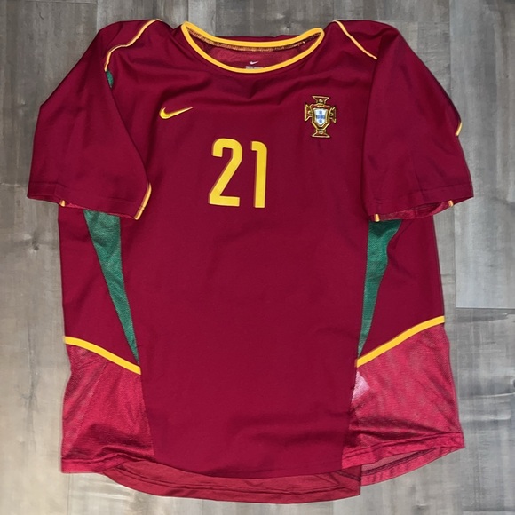 Nuno Gomes Portugal 2002 Jersey - Picture 2 of 5